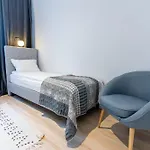 Apartamento River View - Widok Na Wodę, Parking W Hali, Winda, 3pok I 5 łóżek, Klima, Netflix I Max, Centrum *