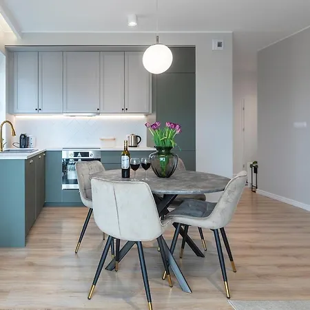 Apartment River View - Widok Na Wode, Parking W Hali, Winda, 3pok I 5 Lozek, Klima, Netflix I Max, Centrum *